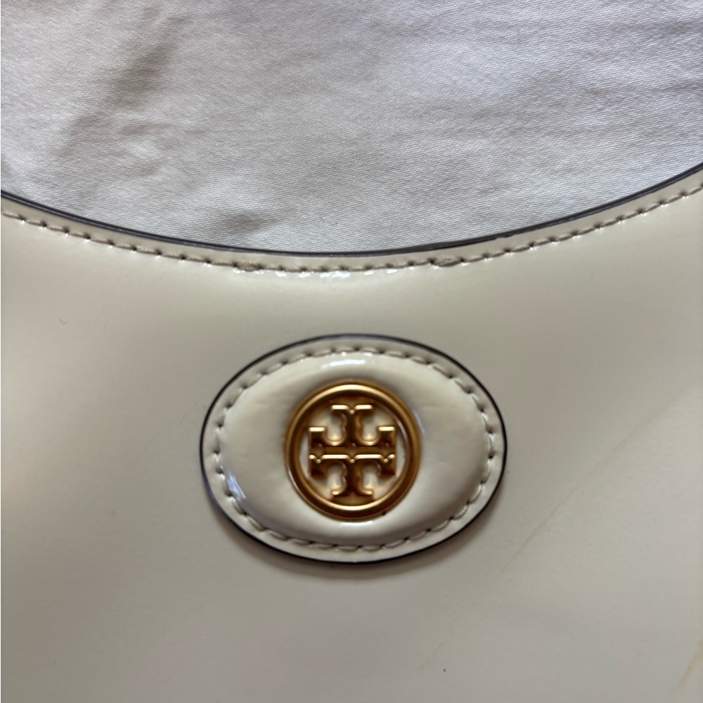 Tory Burch Cream Hobo Bag - Picture 2 of 11